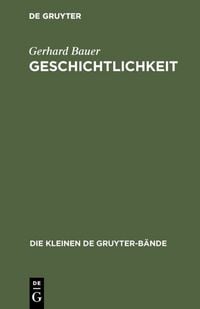 Produktbild: Geschichtlichkeit