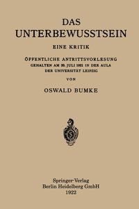 Produktbild: Das Unterbewusstsein