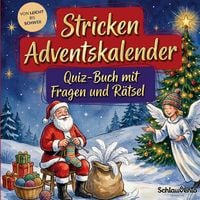 Produktbild: Stricken-Adventskalender: Quiz-Buch mit Fragen und R&auml;tsel