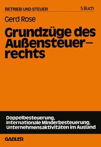 Produktbild: Grundz&uuml;ge des Au&szlig;ensteuerrechts