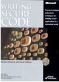 Produktbild: Writing Secure Code