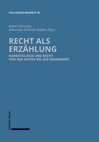 Produktbild: Recht als Erz&auml;hlung