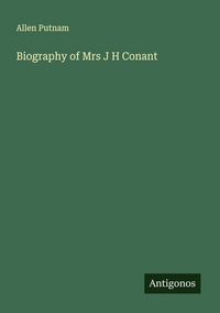 Produktbild: Biography of Mrs J H Conant