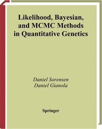 Produktbild: Likelihood, Bayesian, and MCMC Methods in Quantitative Genetics