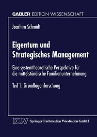Produktbild: Eigentum und Strategisches Management