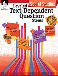 Produktbild: Leveled Text-Dependent Question Stems: Social Studies