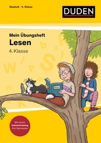 Produktbild: &Uuml;bungsheft - Lesen 4. Klasse