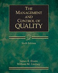 Produktbild: The Management and Control of Quality