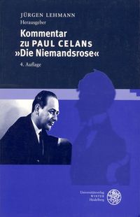 Produktbild: Kommentar zu Paul Celans "Die Niemandsrose"