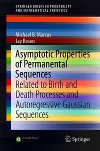 Produktbild: Asymptotic Properties of Permanental Sequences