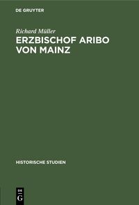 Produktbild: Erzbischof Aribo von Mainz