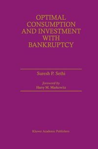 Produktbild: Optimal Consumption and Investment with Bankruptcy