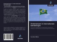 Produktbild: Onderwerpen in internationale betrekkingen