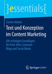 Produktbild: Text und Konzeption im Content Marketing