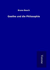Produktbild: Goethe und die Philosophie