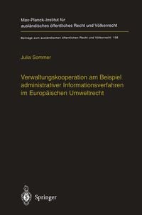 Produktbild: Verwaltungskooperation am Beispiel administrativer Informationsverfahren im Europ&auml;ischen Umweltrecht