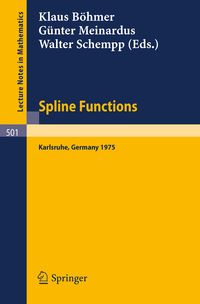 Produktbild: Spline Functions