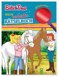 Produktbild: Bibi und Tina Mein verhextes R&auml;tselbuch I Mit Geheimlupe zum eigenst&auml;ndigen L&ouml;sen