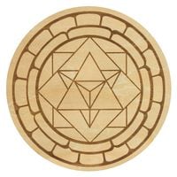 Produktbild: Untersetzer "Merkabah"