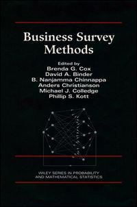 Produktbild: Business Survey Methods