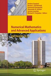 Produktbild: Numerical Mathematics and Advanced Applications 2011
