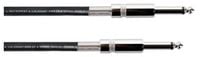 Produktbild: Cordial 14756 Klinke Instrumenten Anschlusskabel [1x Klinkenstecker 6.3 mm (mono) - 1x Klinkenstecker 6.3 mm (mono)] 3.00 m Schwarz Flexibel