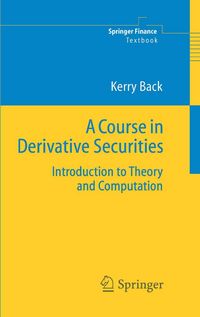 Produktbild: A Course in Derivative Securities