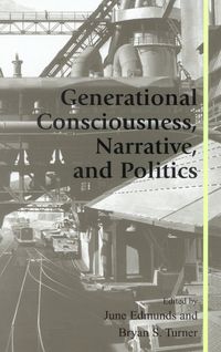 Produktbild: Generational Consciousness, Narrative, and Politics