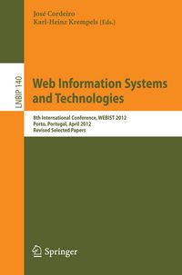 Produktbild: Web Information Systems and Technologies