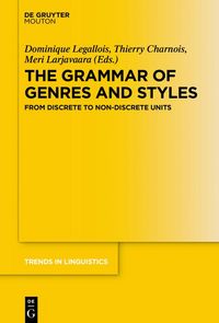Produktbild: The Grammar of Genres and Styles