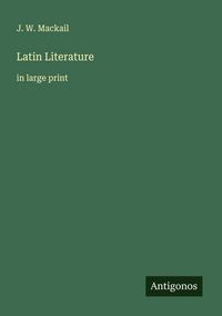 Produktbild: Latin Literature