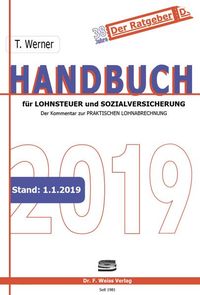 Bild vom Artikel Handbuch für Lohnsteuer und Sozialversicherung 2019 vom Autor Thomas Werner