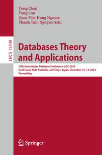 Produktbild: Databases Theory and Applications