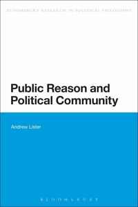 Produktbild: Public Reason and Political Community