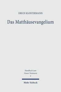 Produktbild: Das Matth&auml;usevangelium