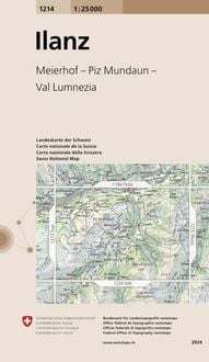 Produktbild: Swisstopo 1 : 25 000 Ilanz