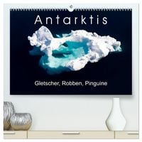 Produktbild: Antarktis Gletscher, Robben, Pinguine (hochwertiger Premium Wandkalender 2026 DIN A2 quer), Kunstdruck in Hochglanz