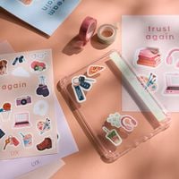 Produktbild: WOODSHILL Stickerbogen