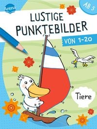 Produktbild: Lustige Punktebilder von 1-20. Tiere
