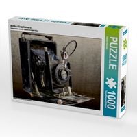 Produktbild: CALVENDO Puzzle Antike Klappkamera | 1000 Teile Lege-Gr&ouml;&szlig;e 64x48cm Foto-Puzzle f&uuml;r gl&uuml;ckliche Stunden