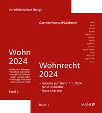 Produktbild: PAKET: Wohnrecht 2024 Band 1 + 2