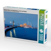 Produktbild: Mandraki-Hafen in der Stadt Rhodos auf der Insel Rhodos (Puzzle)