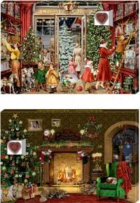Produktbild: Adventskalender-Schokolade &ndash; 24 S&uuml;&szlig;e Herzmomente im Advent