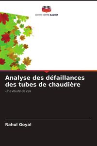 Produktbild: Analyse des d&eacute;faillances des tubes de chaudi&egrave;re