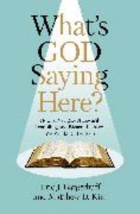 Produktbild: What's God Saying Here?
