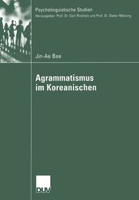 Produktbild: Agrammatismus im Koreanischen