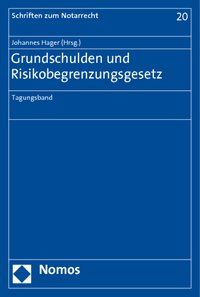 Produktbild: Grundschulden und Risikobegrenzungsgesetz