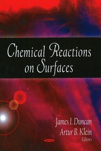 Produktbild: Chemical Reactions on Surfaces