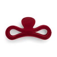 Produktbild: Haarspange, samt rot
