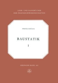 Produktbild: Vorlesungen &uuml;ber Baustatik